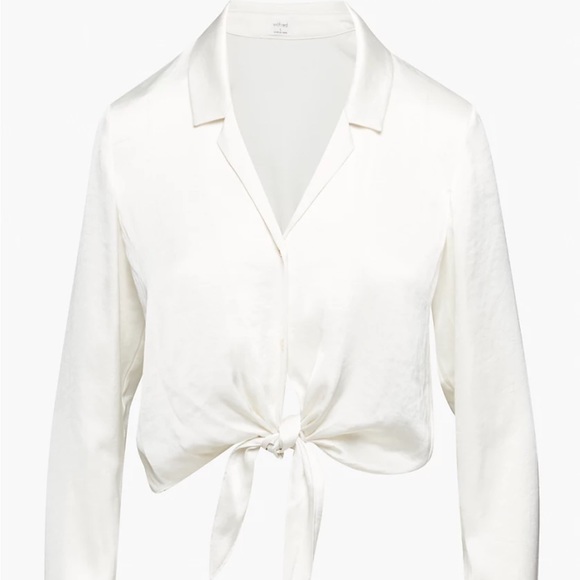 Wilfred tie up blouse - Picture 2 of 4